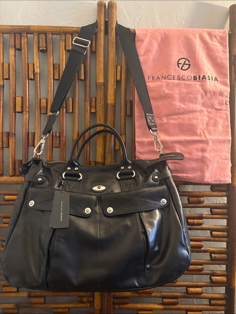 NWT  Francesco Biasia WEEKENDER BAG
